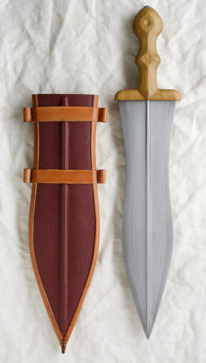 Dýka pugio - celkový pohled